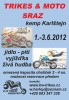 1. karl�tejnsk� sraz motorov�ch t��kolek a motocykl�
