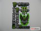Detailn foto .1 samolepky Monster Energy a Fox