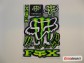 Detailn foto .3 samolepky Monster Energy a Fox