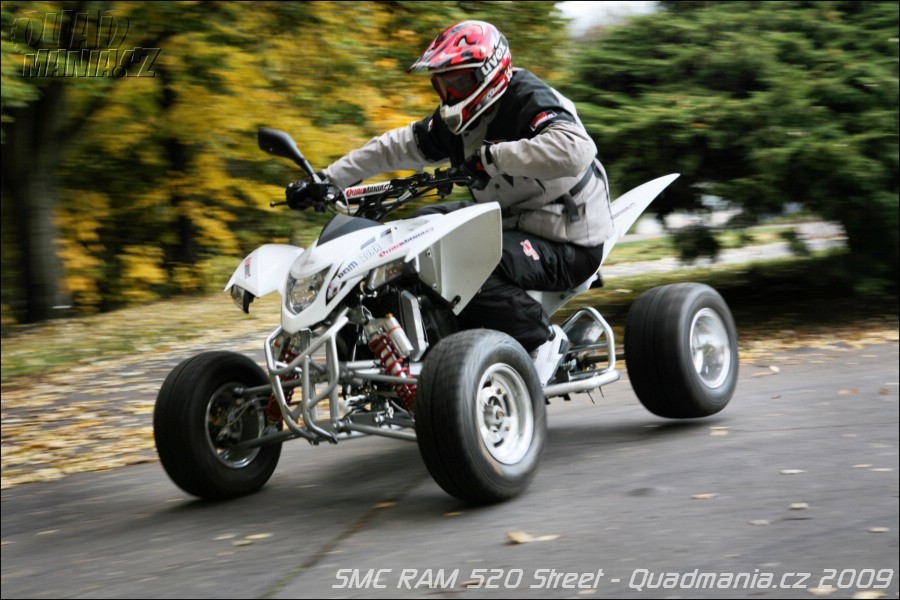 SMC RAM 520 RR Supermoto | články Quadmania.cz