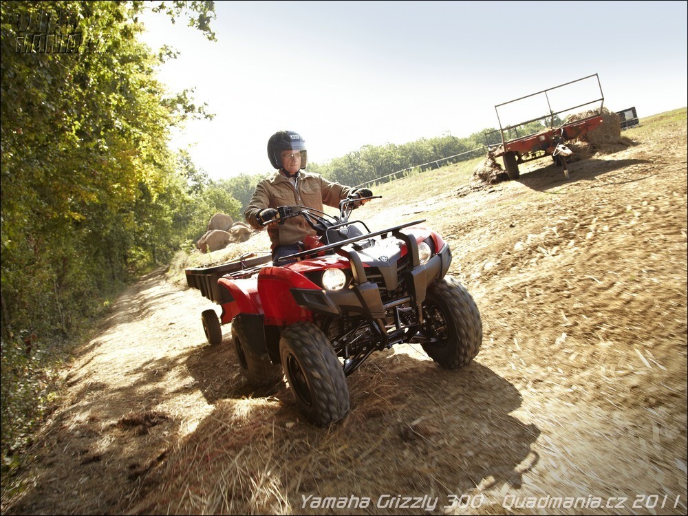 Yamaha Grizzly 300 články Quadmania.cz