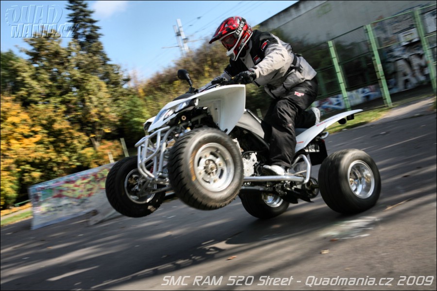 SMC RAM 520 RR Supermoto | články Quadmania.cz