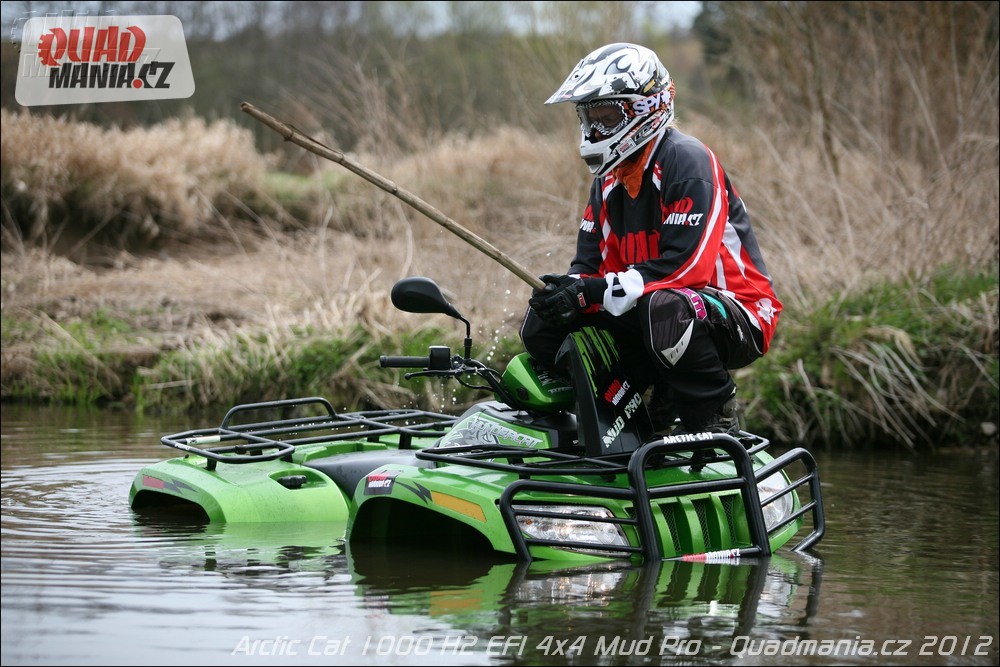Arctic Cat 1000 H2 EFI 4x4 Mud Pro články Quadmania.cz