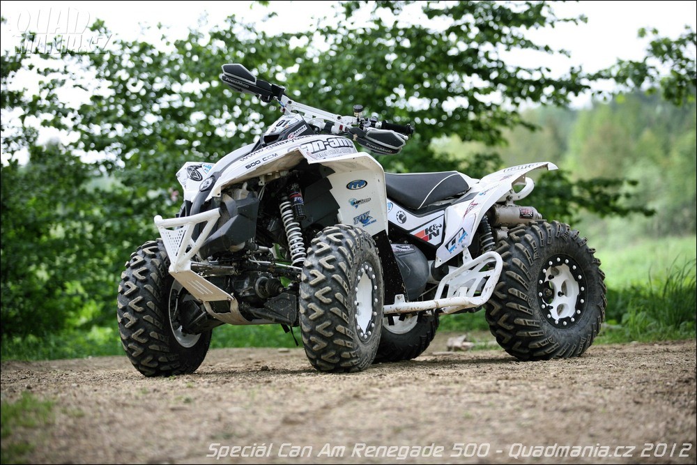 Speciál Can Am Renegade 500 ccm sága pokračuje články Quadmania.cz